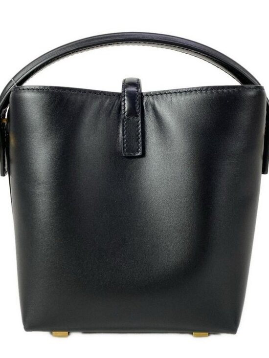 Saint Laurent Paris Handbag le 37 Mini Black Leather - Picture 3 of 16